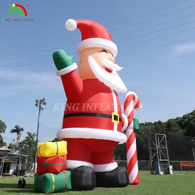 20ft 26ft 33ft kerst buiten decoratie reusachtige opblaasbare kerstman voor reclame