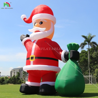 20ft 26ft 33ft 40ft kerst opblaasbare kerstman voor buiten gazon tuin xkerstfeest decoratie