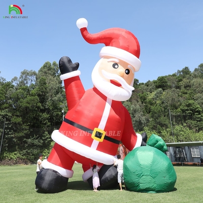 20ft 26ft 33ft 40ft kerst opblaasbare kerstman voor buiten gazon tuin xkerstfeest decoratie