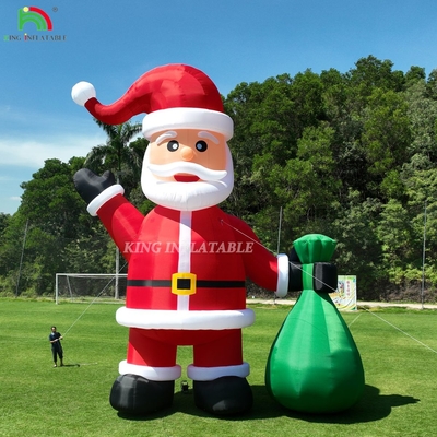 20ft 26ft 33ft 40ft kerst opblaasbare kerstman voor buiten gazon tuin xkerstfeest decoratie