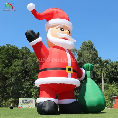 20ft 26ft 33ft 40ft kerst opblaasbare kerstman voor buiten gazon tuin xkerstfeest decoratie