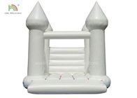 Het witte pvc-Kasteel van Bouncy van de Geteerd zeildoek Volwassen Prinses voor Huwelijk 1 Jaar Garantie