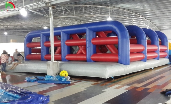 Commerciële opblaasbare hindernisbaan Combo Bouncer Jumping Castle Bounce House