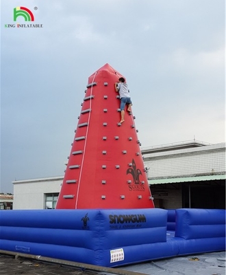 Populair Outdoor Mobile Amusement Air Challenging Games Opblaasbare Klimtoren Rotsklimmuur voor kinderen Binnen