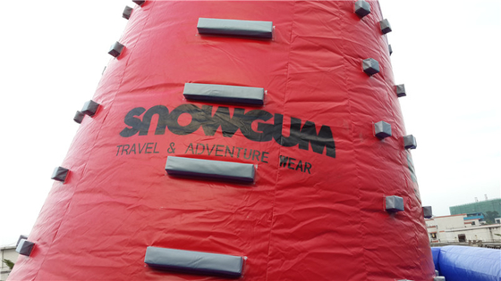 Populair Outdoor Mobile Amusement Air Challenging Games Opblaasbare Klimtoren Rotsklimmuur voor kinderen Binnen
