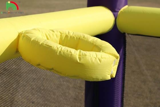 Opblaasbaar springhuis met glijbaan Klimmuurhindernissen Trampoline Ball Pit Pool