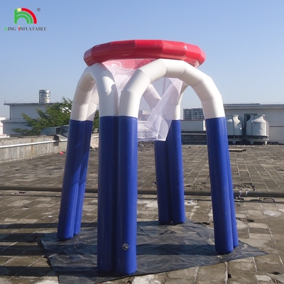 Opblaasbare basketbal doelballen opblaasbare basketbal hoop watersport opblaasbare water basketbal hoop