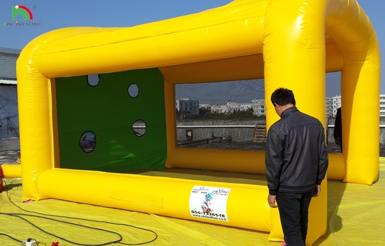 Voetbal Shoot Out Game Goede prijs Commercieel Duurzaam opblaasbaar Voetbal doelpunt