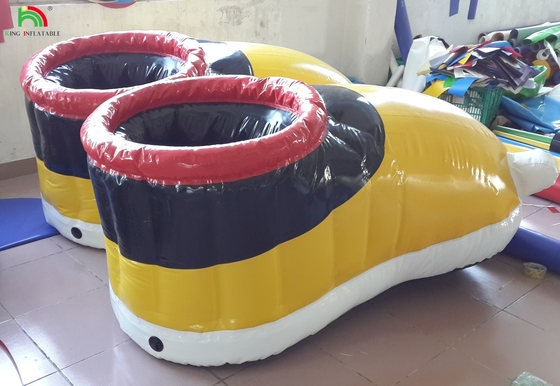 Best Sellin opblaasbare hardloopschoenen lopen race sport schoenen opblaasbare sport spel te koop
