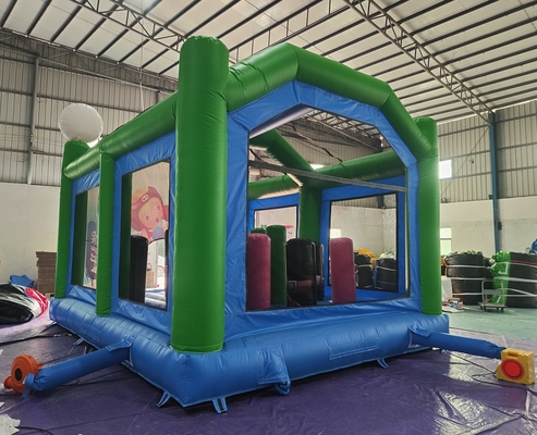 Opblaasbare vechtarena Volwassenen Kinderen Trampoline Park Opblaasbare Gladiator Joust Battle Game Bounce Castle