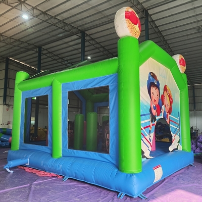 Opblaasbare vechtarena Volwassenen Kinderen Trampoline Park Opblaasbare Gladiator Joust Battle Game Bounce Castle