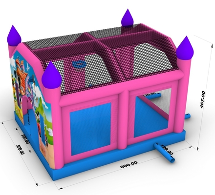 Commercieel opblaasbaar uitsmijterhuis Mickey Mouse opblaasbaar sprong Bouncy Castle Bounce House voor volwassen kinderen feest