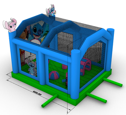 Opblaasbare Bouncer House Party Opblaasbare Jump Bouncy Castle Bounce House Combo voor volwassen kinderen