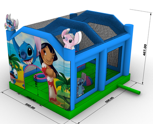 Opblaasbare Bouncer House Party Opblaasbare Jump Bouncy Castle Bounce House Combo voor volwassen kinderen