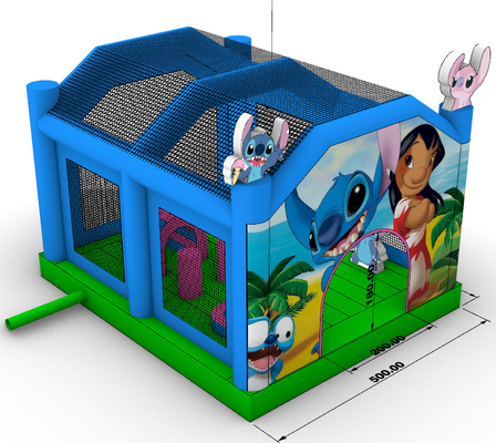 Opblaasbare Bouncer House Party Opblaasbare Jump Bouncy Castle Bounce House Combo voor volwassen kinderen