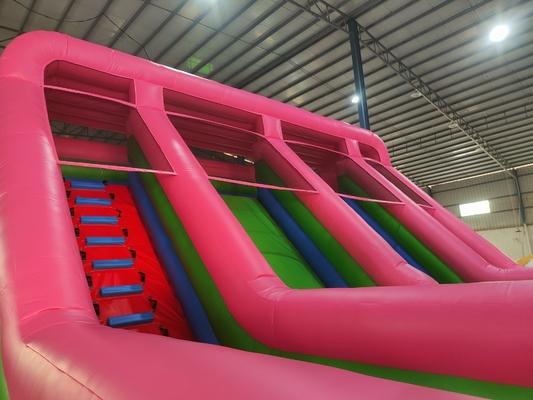 Commerciële kwaliteit PVC Spider-Man waterslide opblaasbare bounce house combo obstakelbaan glij glij opblaasbare water glij
