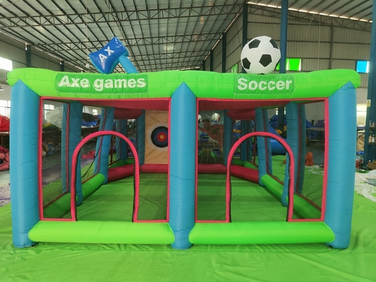 Opblaasbaar sportspel Goal werpen Dartboard Doelspel Opblaasbare Bubble Voetbal Evenementen Doelbaan