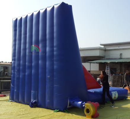 Fabrieksmatige groothandel commerciële buitensportspel volwassenen opblaasbaar plakmuurspel opblaasbaar springkasteel