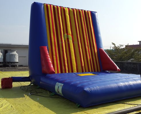 Fabrieksmatige groothandel commerciële buitensportspel volwassenen opblaasbaar plakmuurspel opblaasbaar springkasteel