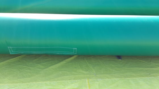 Buitenopblaasbare go kart-racebaan aantrekkelijk opblaasbare racebaan voor bumperwagens