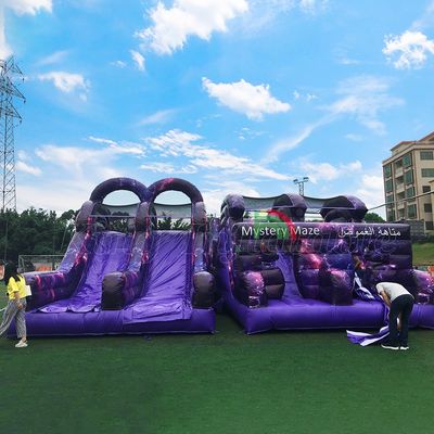 Buitensport Commerciële Activiteiten Volwassenen Springkussen Hindernisbaan Opblaasbare Spelen voor Kinderen