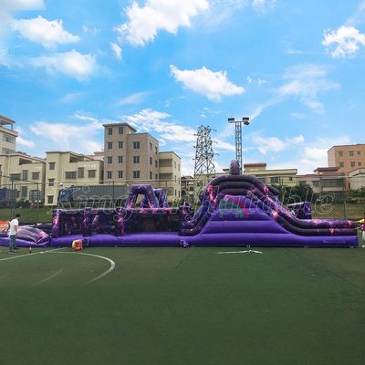 Buitensport Commerciële Activiteiten Volwassenen Springkussen Hindernisbaan Opblaasbare Spelen voor Kinderen