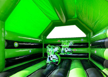 Het Kasteel van Bouncy van groene Commerciële 2,1 Voet-Astronautenkinderen/Opblaasbare Jonge geitjes die Kasteel springen
