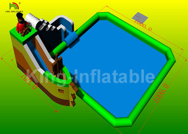 0.9mm van het Waterparken van pvc Opblaasbaar de Piraatsoort schip/Opblaasbare Wateractiviteiten