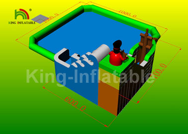 0.9mm van het Waterparken van pvc Opblaasbaar de Piraatsoort schip/Opblaasbare Wateractiviteiten