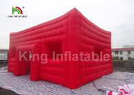 De dubbele Tent van de Laag Rode Vierkante Opblaasbare Gebeurtenis met pvc Materiële Vriendschappelijke Eco