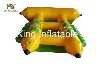 De commerciële Boot van het Water Vliegende Vissen van pvc Opblaasbare Towable voor 4 Mensen