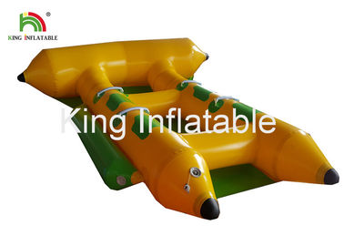 De commerciële Boot van het Water Vliegende Vissen van pvc Opblaasbare Towable voor 4 Mensen