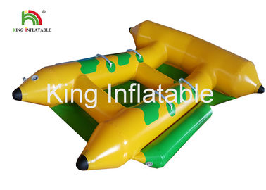 De commerciële Boot van het Water Vliegende Vissen van pvc Opblaasbare Towable voor 4 Mensen