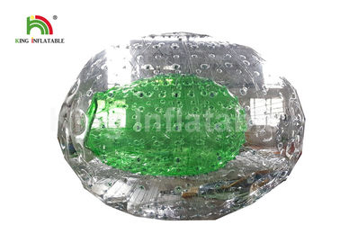 Duurzame Groene 0.8mm Openlucht Opblaasbare de Bumperbal van pvc voor Volwassene