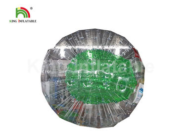 Duurzame Groene 0.8mm Openlucht Opblaasbare de Bumperbal van pvc voor Volwassene