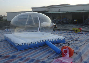 De transparante opblaasbare bellentent/de duidelijke tent voor commerciële tentoonstelling en toont