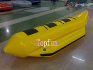 3 persoon 0.9mm pvc-Opblaasbare Gele de Banaanboot Inflatables van het Geteerd zeildoekwater/de Hete Boot van de Verkoop Opblaasbare Banaan
