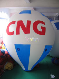 5m snakken 0.18mm het Helium van pvc Opblaasbare Reclameballons met Douaneembleem/Kunstwerk