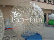Openlucht Duidelijke Opblaasbare zorbing bal/Grote Glasballen met 1 Jaargarantie