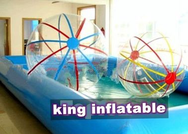 1.0mm dik pvc of de transparante Opblaasbare Gang van TPU Stong op Waterbal