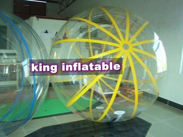 1.0mm dik pvc of de transparante Opblaasbare Gang van TPU Stong op Waterbal