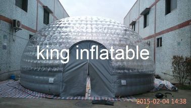 1.0 Mm-Transparante Opblaasbare de Luchttent 5m van pvc de Goedkeuring van Diameterce