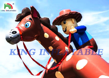 Het reuzekasteel van Cowboy Opblaasbare Bouncy voor Volwassenen en Jonge geitjes om te vieren