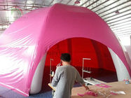 Roze Opblaasbare Gebeurtenistent voor Bevordering/Slag - omhoog het Kamperen Tent