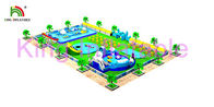 Plato-Park van het het Geteerde zeildoek past het Anti - UVslag - omhoog Water van pvc voor Vermaak aan