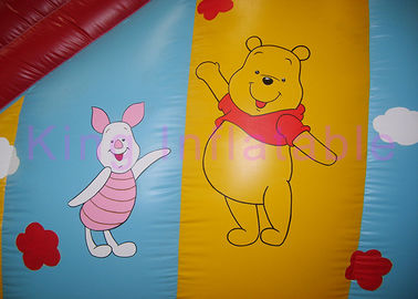 Rode/Gele/Blauwe Brede Slag - droog Dia Waterdicht pvc Winnie het op Pooh-Speelgoed