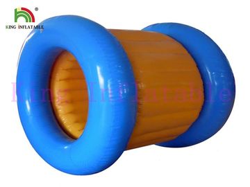 Blauw/Geel Opblaasbaar Water het Lopen het Water Rolling Stuk speelgoed van Balpvc voor Waterpark