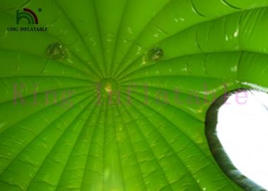 Groene het Themaslag van de Wildernisdisco - omhoog Bouncy-Kasteel met Dia Verbazende Druk voor Jonge geitjes