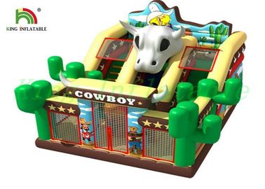 Cowboyslag - glijd met Springende Cursus 0.55mm pvc-omhoog Geteerd zeildoekspeelplaats
