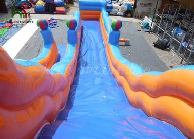 Blauwe/Oranje pvc-Geteerd zeildoek Opblaasbare Droge Dia Eco - Vriendschappelijk voor Openlucht